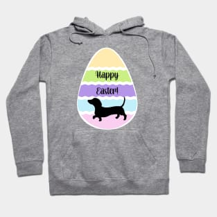 Happy Easter Egg Dachshund Hoodie